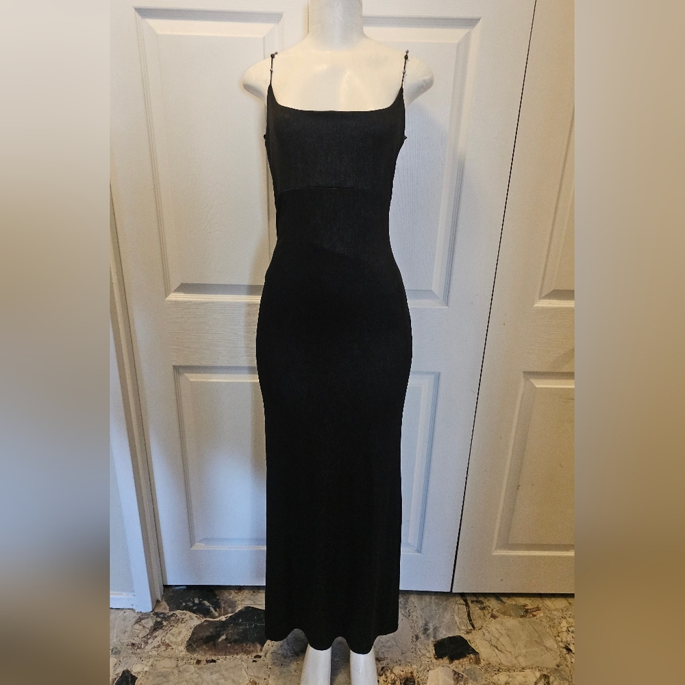 Elegant Black Bodycon Dress